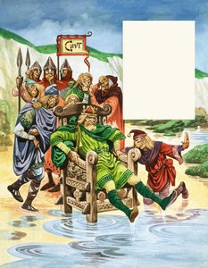 King Canute by Peter Jackson