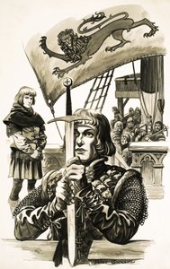 Knight and Sword by Peter Jackson