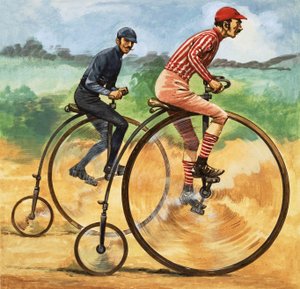 Once Upon a Time... Bicycles down the ages. The Penny Farthing by Peter Jackson