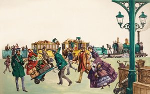 Once Upon a Time... a railway station one hundred years ago