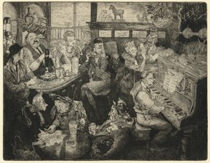 Scene in a Public House