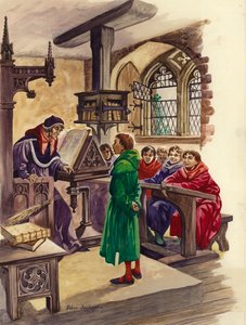 Schools in the Middle Ages