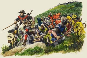 The Battle of Bannockburn by Peter Jackson