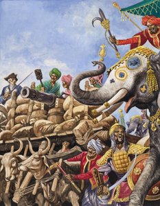 The Battle of Plassey of 1757 by Peter Jackson