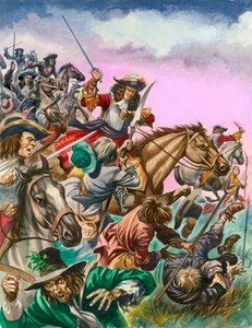 The Duke of Monmouth at the Battle of Sedgemoor by Peter Jackson