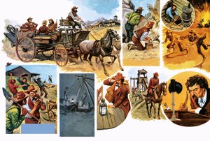 The Overland Stage by Peter Jackson