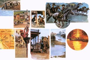 The Overland Stage by Peter Jackson