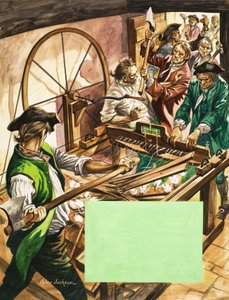 The Wonderful Story of Britain: The New Spinning Machines by Peter Jackson