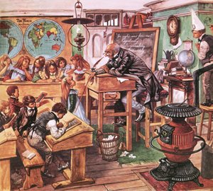 Victorian School Room