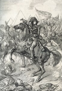 Campaign of Egypt: General Napoleon Bonaparte Before the Pyramids by Peter Johann Nepomuck Geiger