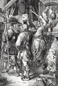 The Escape of Gustave I Vasa Disguised as a Peasant to Escape from Denmark