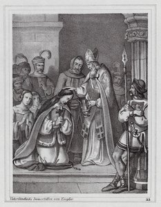 Cyril and Methodius, Byzantine Christian Missionaries, 9th Century by Peter Johann Nepomuk Geiger