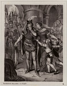 John the Blind, King of Bohemia by Peter Johann Nepomuk Geiger