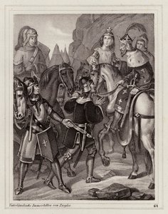 Louis the Pious, King of the Franks and Holy Roman Emperor by Peter Johann Nepomuk Geiger