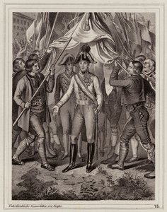 People of Tyrol paying homage to Francis I of Austria