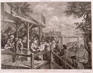 The Polling, 1758 by Peter La Cave