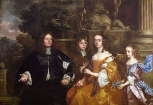 Sir John Cotton and His Family