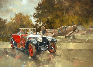 Ghost and Spitfire by Peter Miller