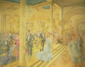 Palm Court - Winter at the Ritz by Peter Miller