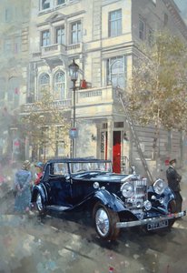 Phantom II into Queens Gate Mews