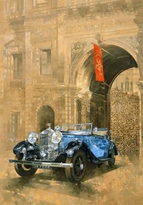 Rolls Royce at the Royal Academy