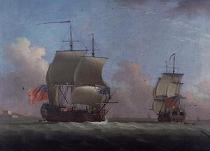 The Royal Yacht Dublin by Peter Monamy