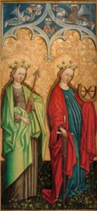 Saints Ursula and Catherine of Alexandria by Peter Murer