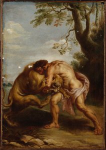 Hercules and the Nemean Lion