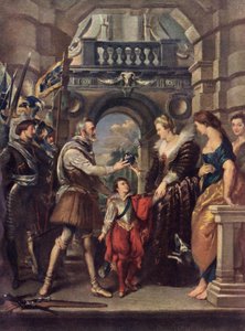 King Henri IV of France with Marie de