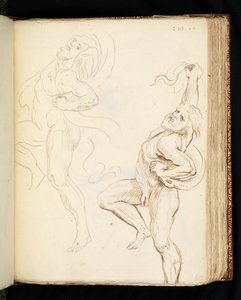 Two Studies of Laocoon, One with the Serpents Transformed into Drapery