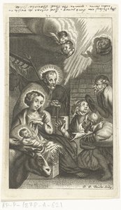 The Adoration of the Shepherds by Peter Paul Bouché