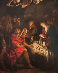 Adoration of Shepherds by Peter Paul Rubens