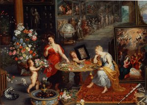 Allegory of Sight and Smell (detail)