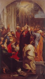 Outpouring of the Holy Spirit by Peter Paul Rubens