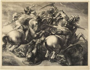 Battle of Anghiari by Peter Paul Rubens