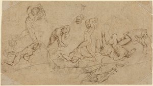 Battle of Nude Men by Peter Paul Rubens