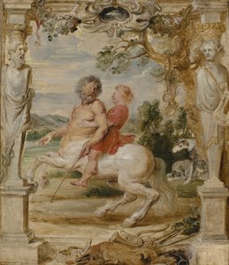 The Centaur Chiron Instructs the Young Achilles by Peter Paul Rubens