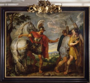 Decius M., Farewell / Painting by Rubens