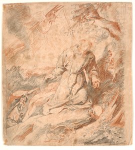 The Stigmatization of Saint Francis by Peter Paul Rubens