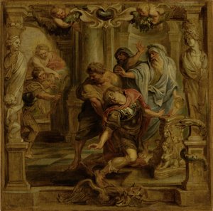 The Death of Achilles by Peter Paul Rubens