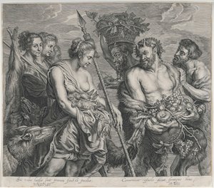 Diana Returning from the Hunt by Peter Paul Rubens