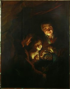 The Old Woman with the Coal Basin
