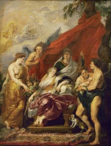 The Birth of Louis XIII by Peter Paul Rubens