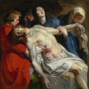 The Burial of Christ. Around 1612