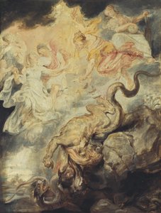 The Reconciliation (Sketch for the Medici Cycle) by Peter Paul Rubens
