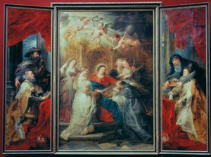 The Holy Virgin Appears to St. Ildefonso
