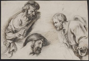 Figure Studies by Peter Paul Rubens