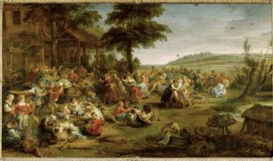 Flemish Kermis by Peter Paul Rubens