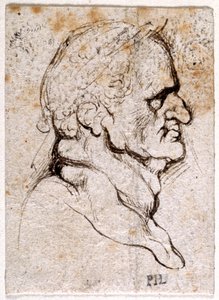Galba, from Ten Drawings of Eight of the First Twelve Caesars