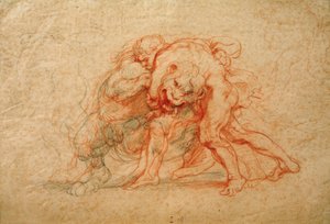 Hercules and the Nemean Lion by Peter Paul Rubens
